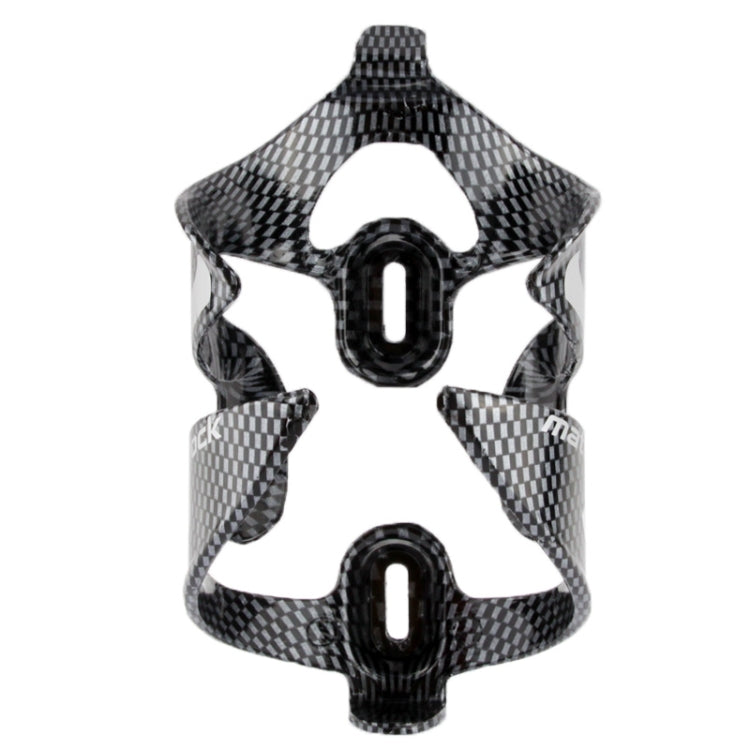 Universal Carbon Fiber Portable Drinking Cup Water Bottle Cage Holder Bottle Carrier Bracket Stand for Bike(Black)