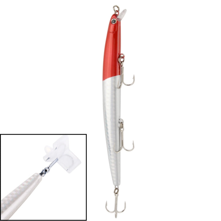 13cm Lifelike Fish Style ABS Fishing Lure Hook, Random Color Delivery