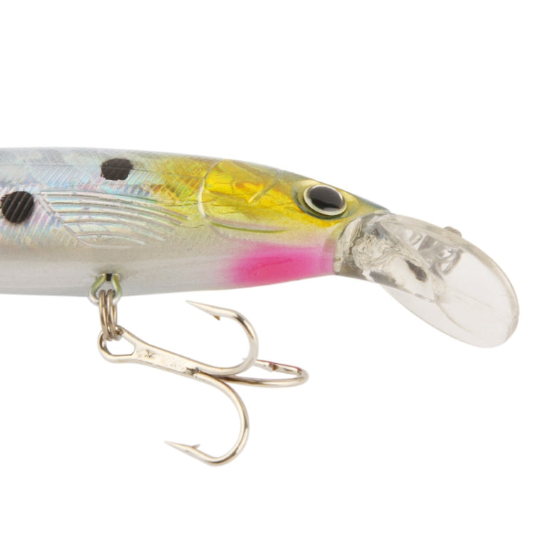 13.5cm Lifelike Fish Style ABS Fishing Lure Hook, Random Color Delivery