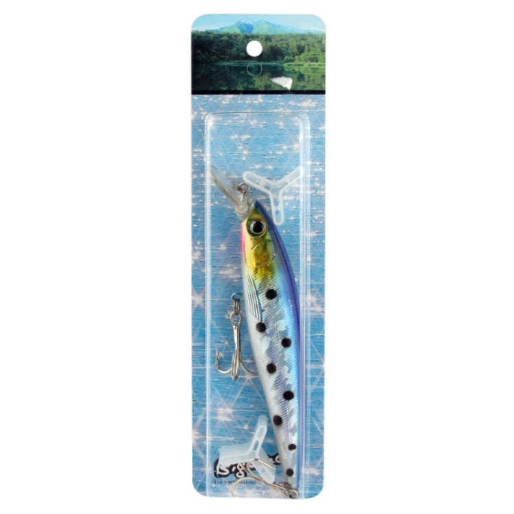 13.5cm Lifelike Fish Style ABS Fishing Lure Hook, Random Color Delivery