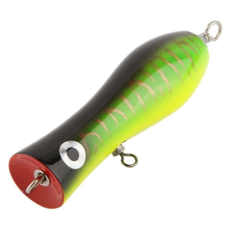 11cm Color Coating Plastic Fishing Topwater Floating Popper Lure Hit Water Waves Climb Fishing Bait