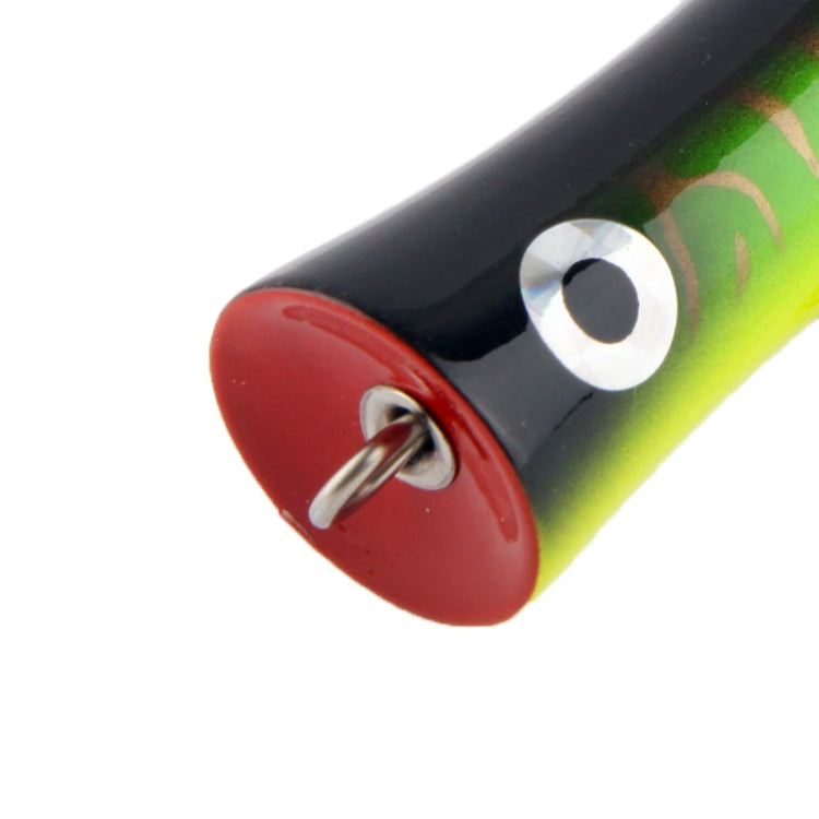 11cm Color Coating Plastic Fishing Topwater Floating Popper Lure Hit Water Waves Climb Fishing Bait