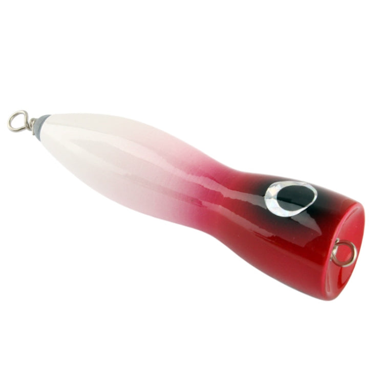 13cm Color Coating Plastic Fishing Topwater Floating Popper Lure Hit Water Waves Climb Fishing Bait
