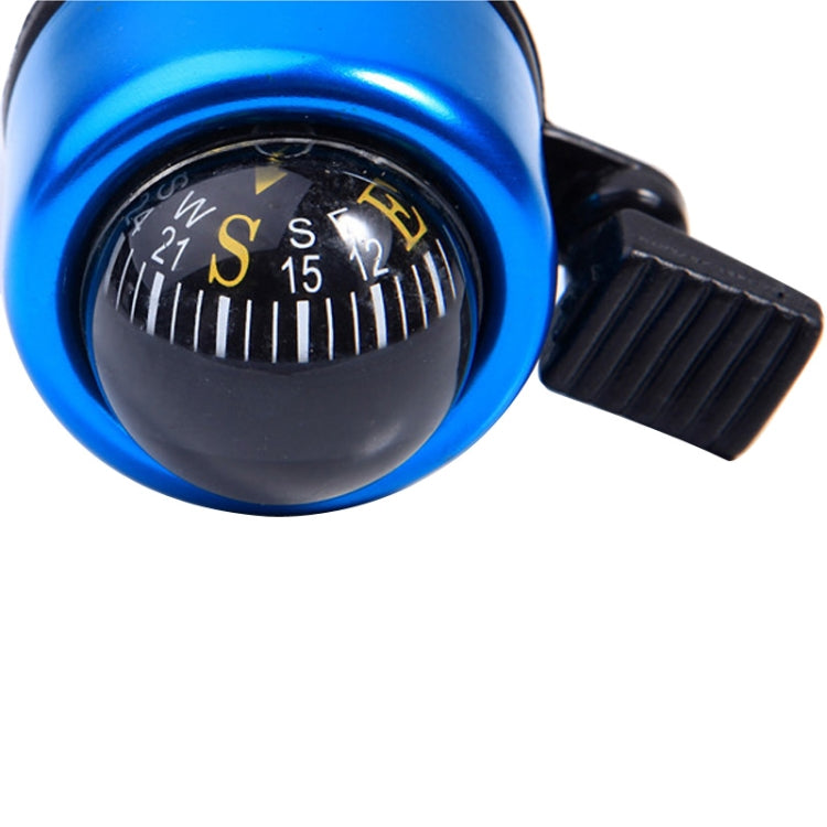 Mini Plastic & Aluminum Compass Cycling Bicycle Safety Warning Bell (Random Color Delivery)