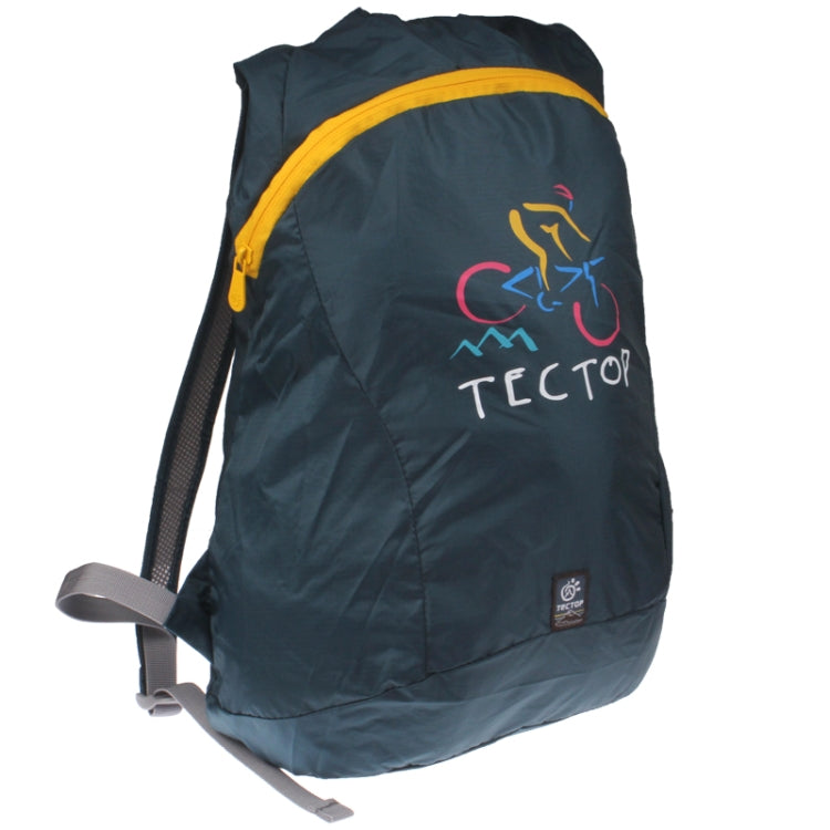 Nylon Outdoor Mountaineering Backpack Bag (Cyan)