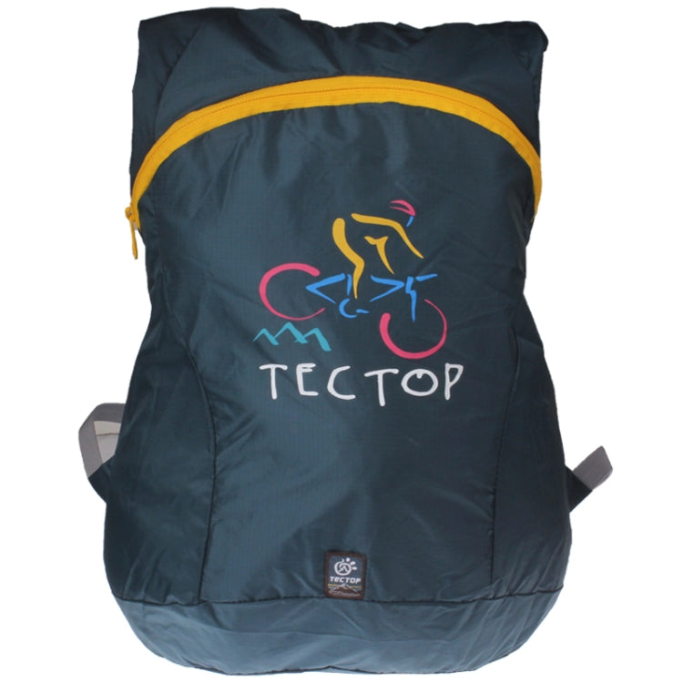 Nylon Outdoor Mountaineering Backpack Bag (Cyan)