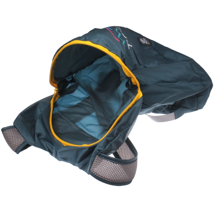 Nylon Outdoor Mountaineering Backpack Bag (Cyan)