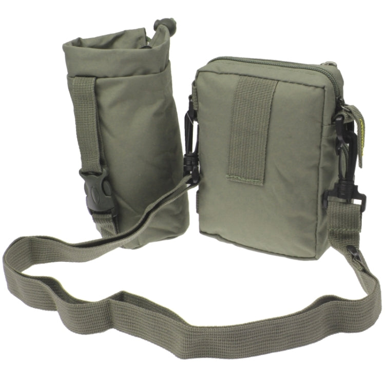 Nylon Waist Bag / Inclined Shoulder Bag with Kettle Pocket
