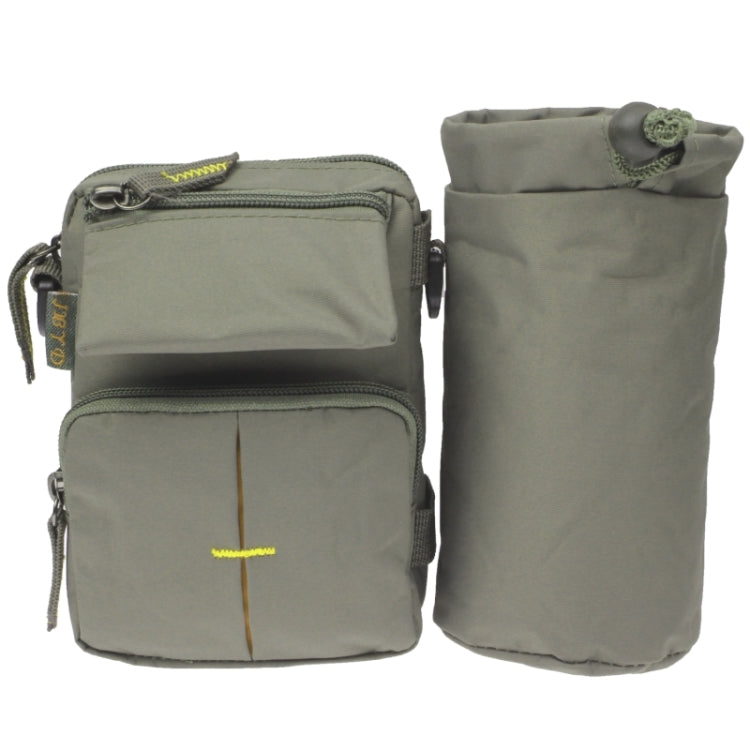 Nylon Waist Bag / Inclined Shoulder Bag with Kettle Pocket