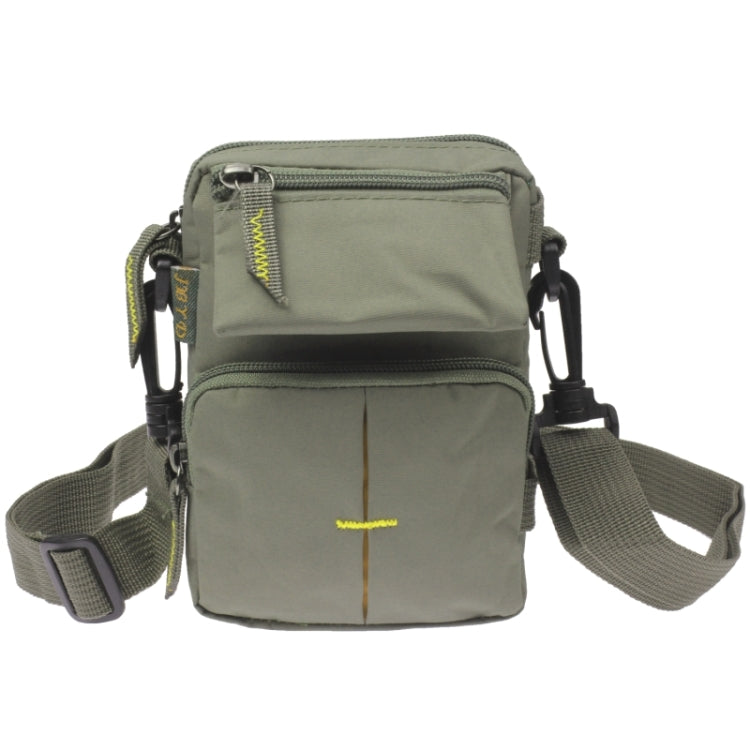 Nylon Waist Bag / Inclined Shoulder Bag with Kettle Pocket