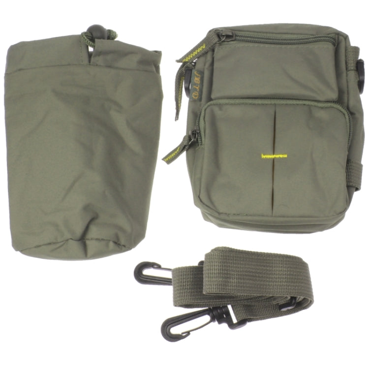 Nylon Waist Bag / Inclined Shoulder Bag with Kettle Pocket