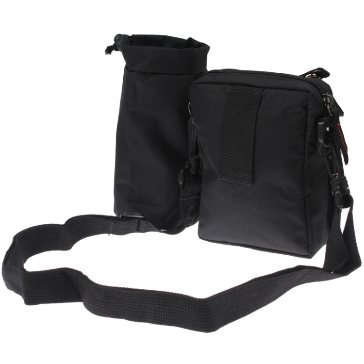 Nylon Waist Bag / Inclined Shoulder Bag with Kettle Pocket