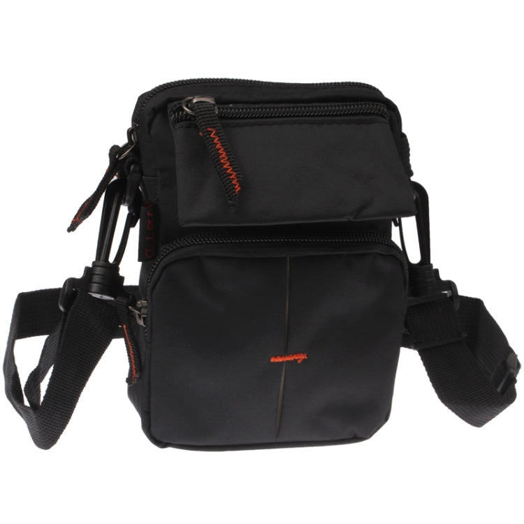 Nylon Waist Bag / Inclined Shoulder Bag with Kettle Pocket