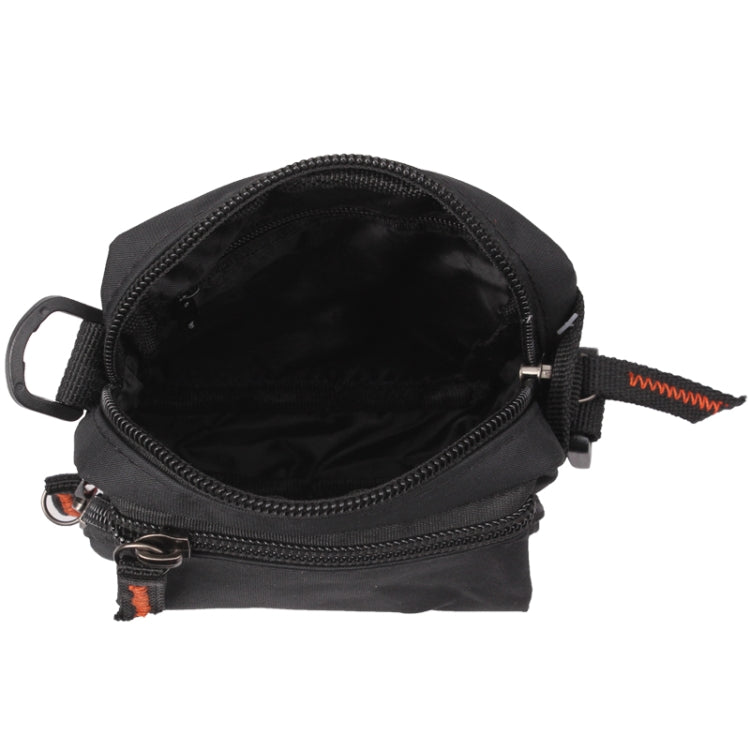 Nylon Waist Bag / Inclined Shoulder Bag with Kettle Pocket