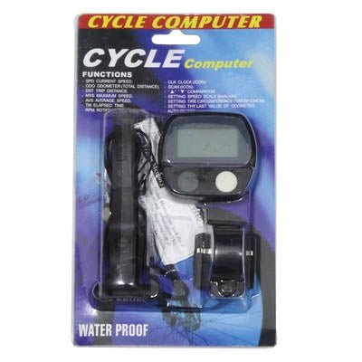 Bicycle LCD Cycle Computer Odometer Speedometer