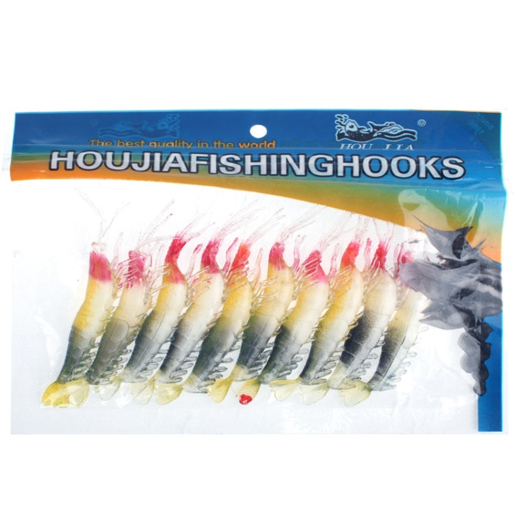 10 pcs Anglers Fishing Mini Shrimp Shaped Bait Lure