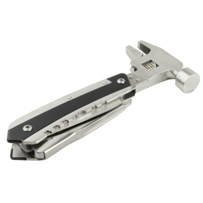 Outdoor Stainless Steel Multi-function Hammer (Hammer, Wrench, Pliers, Saw Blade, Knife)