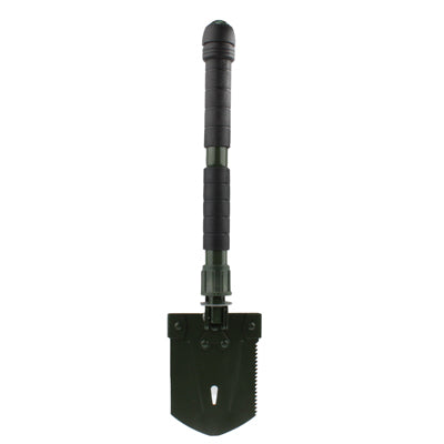 Military Type Folding Survival Shovel Spade with Compass