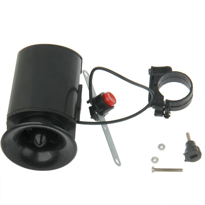 Bicycle Electronic Horn with 6 Different Voices(Black)
