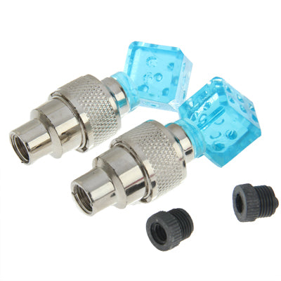Bicycle Induction Blue hot wheels Valve lamp flashing LED tyre lights
