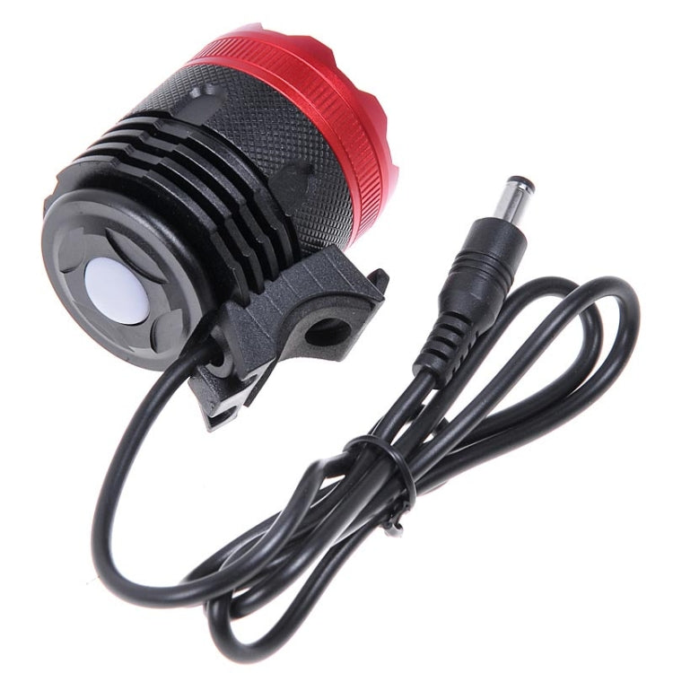 3 x CREE XM-L T6 1400LM 3-Mode Bicycle Light and Headlight, KX-H306(Red)