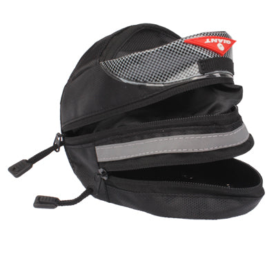 Cycling Bicycle Saddle Outdoor Pouch Seat Bag(Black)