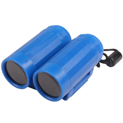 Children Pocket Binocle Binoculars 2.5 x 26 Field Glasses Outdoor Telescope Toy Gift for Hunting Climbing(Blue)
