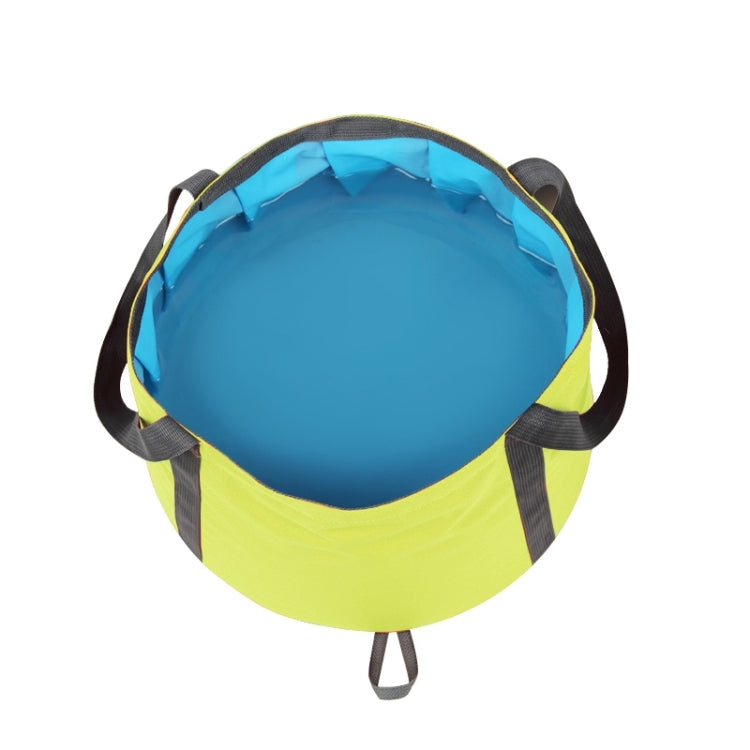 Portable Foldable Water Bucket Washbasin for Outdoor Camping Hiking, Size: 30cm x 30cm x 20cm