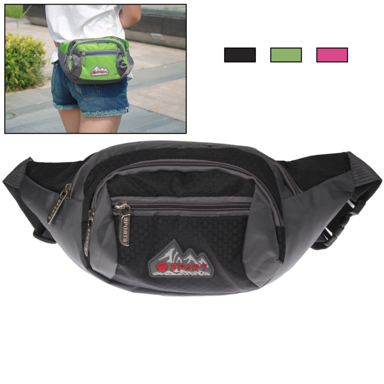 Waterproof Nylon Waist Bag / Inclined Shoulder Bag (Random Color Delivery)