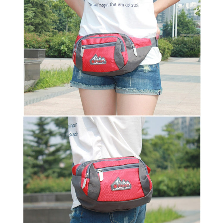 Waterproof Nylon Waist Bag / Inclined Shoulder Bag (Random Color Delivery)