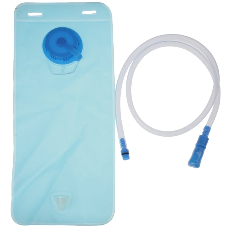 Outdoor Hiking Cycling TPU Water Bladder Bag with Pipe, Capacity: 2.5L(Blue)