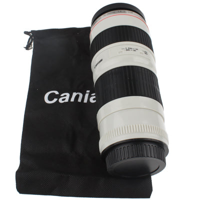 Unique Plastic Simulation Dummy Zoom Lens (EF70-200mm G/ 4 USM) Coffee Cup Mug, Stainless steel liner(White)