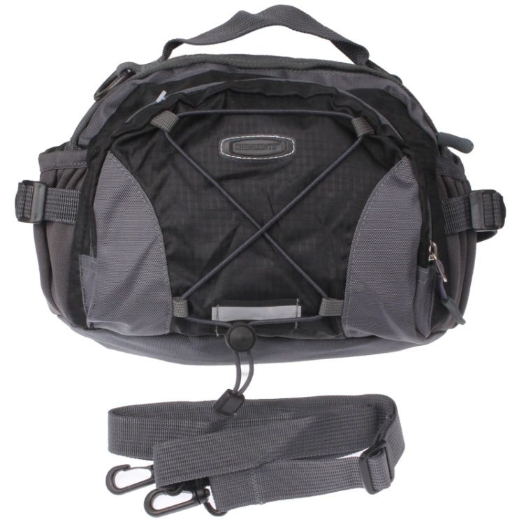 Multi-function Utility Messenger bag / Waist Bag / Handbag Pack Storage Mountaineering Bag for Outdoor Activities(Black)