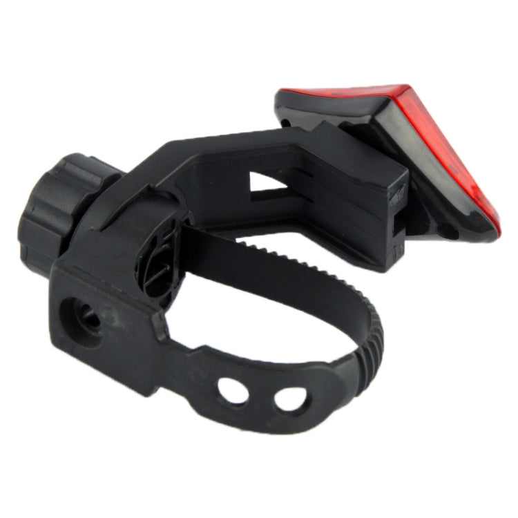 USB Rechargeable 3-Mode 2-LED Red Light Bicycle Taillight (GE-1)