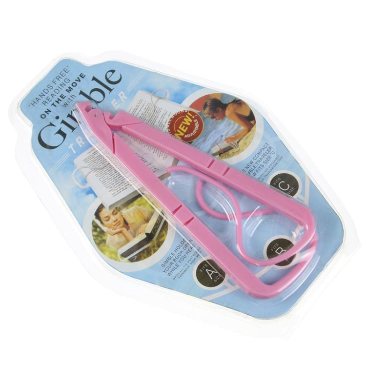 Gimble Hands Free Reading Book Holder for Home / Travel Use (Random Color Delivery)