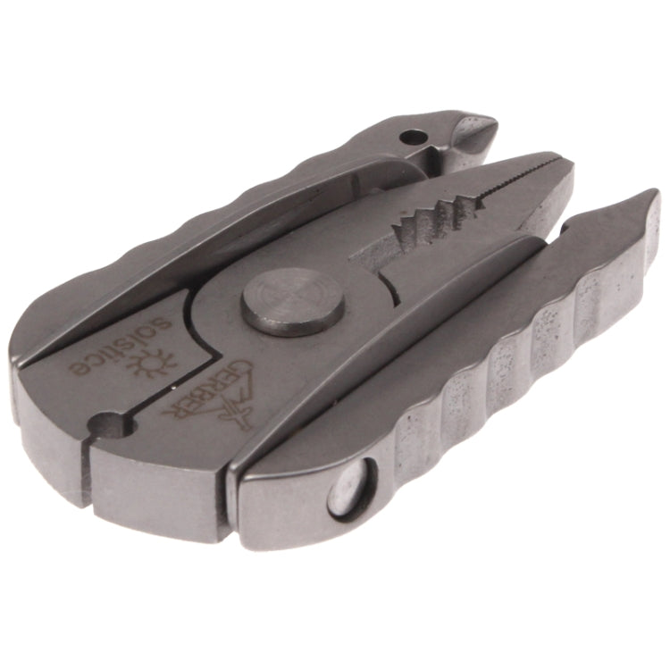 Mini Multi-functional Stainless Steel Powerful Pliers Tongs(Grey)