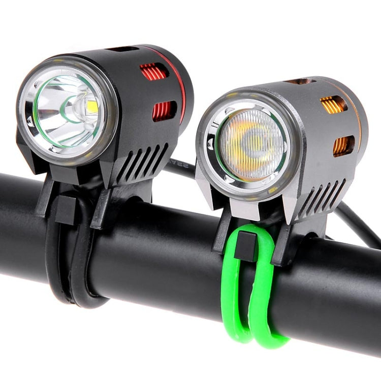 CREE XM-L L2 3-Mode 600lm White 2 LED Bicycle Light / LED Headlamp