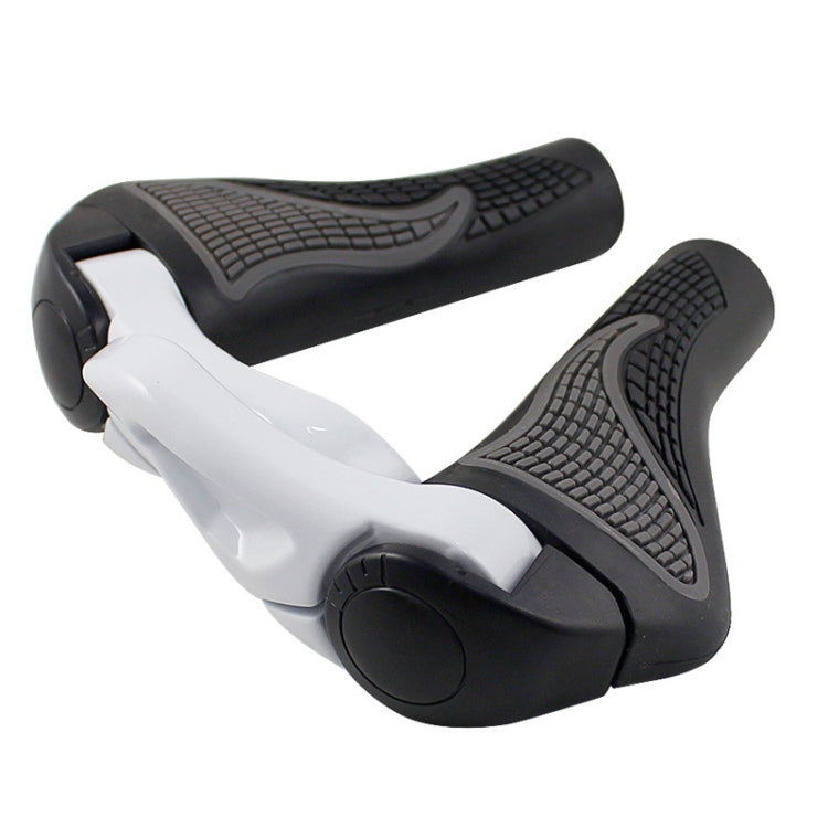 MTB Folding Bike Handlebar Rubber Grip & Aluminum Barend, Diameter: 22.2mm