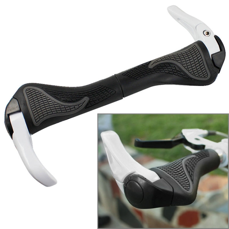 MTB Folding Bike Handlebar Rubber Grip & Aluminum Barend, Diameter: 22.2mm