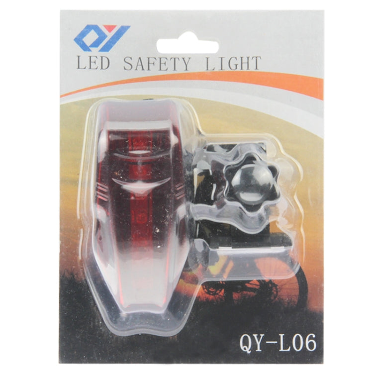 Super Bright 5-LED Bike Tail Light Bicycle Taillight Flashing Light (QY-L06)