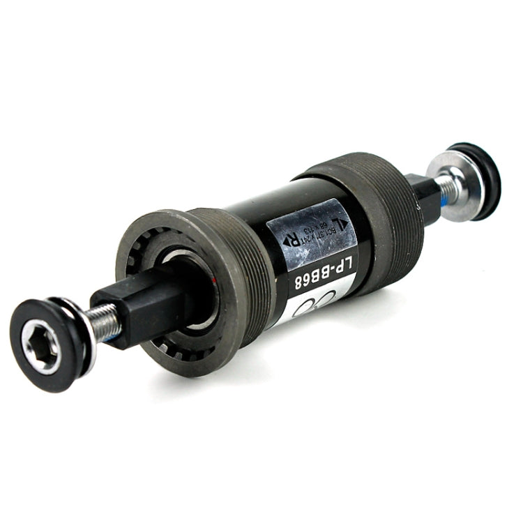 LP Bicycle Bottom Bracket / Mountain Bike Bottom Bracket Parts (Size: 116mm x 68mm)(Black)