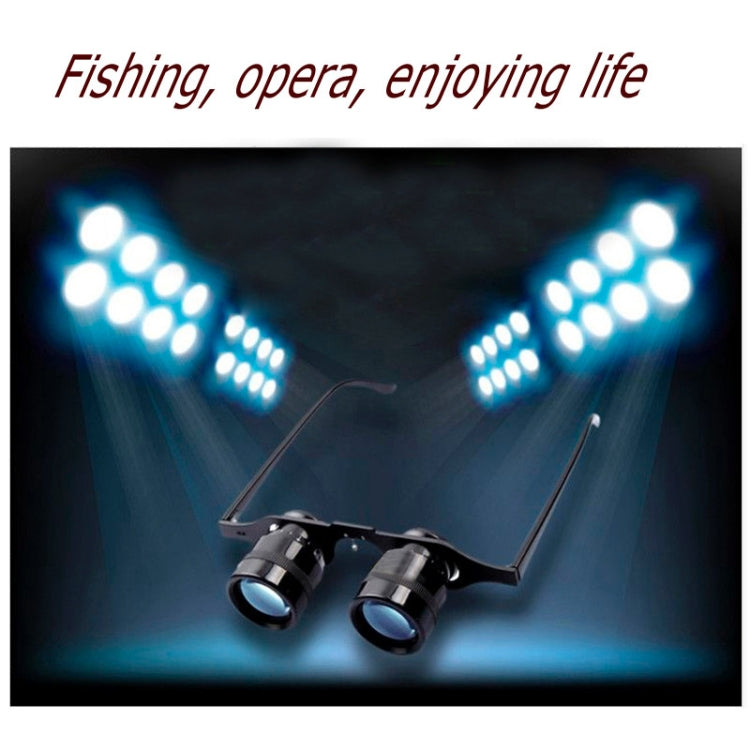 10x34 Glasses Style Binoculars Telescope / Fishing Telescope / Low Light Level Night Vision