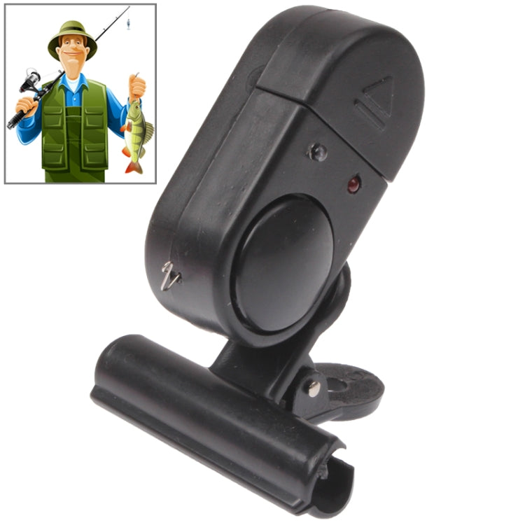 Pratical Fishing Rod light Bite Alarm Fish Alarm Bells(Black)