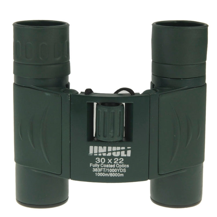 JINJULI 30 x 22 Fully Coated Optics Small Binocular Telescope, 1000M / 6000M
