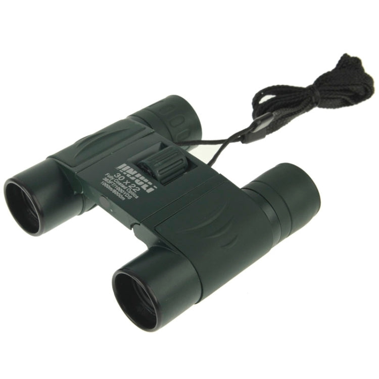 JINJULI 30 x 22 Fully Coated Optics Small Binocular Telescope, 1000M / 6000M