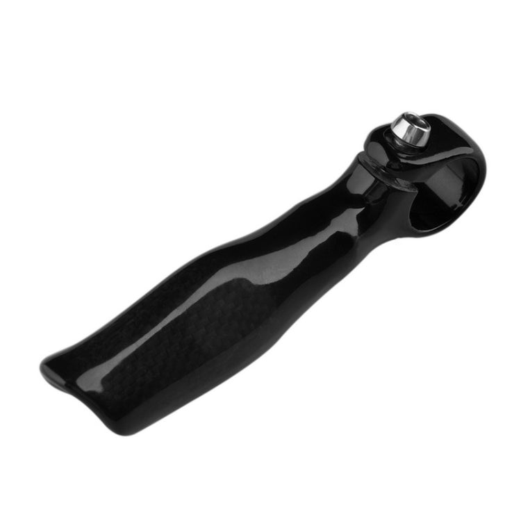 Carbon fiber Bike Handlebar Bar End Grip(Black)