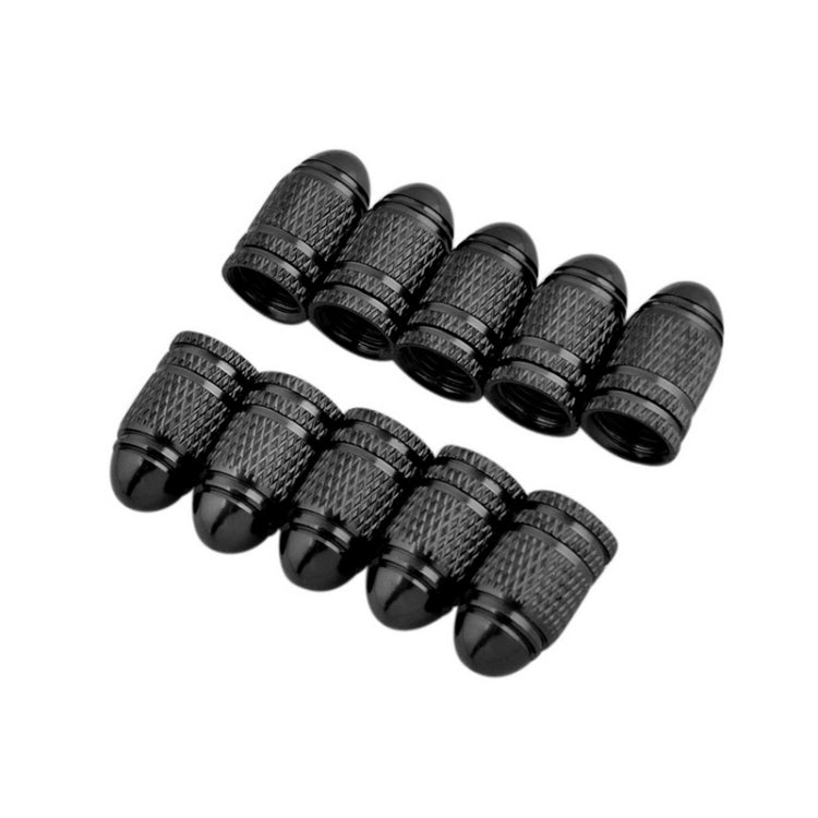 2 PCS Bicycle Aluminum Alloy Tire Valve Caps
