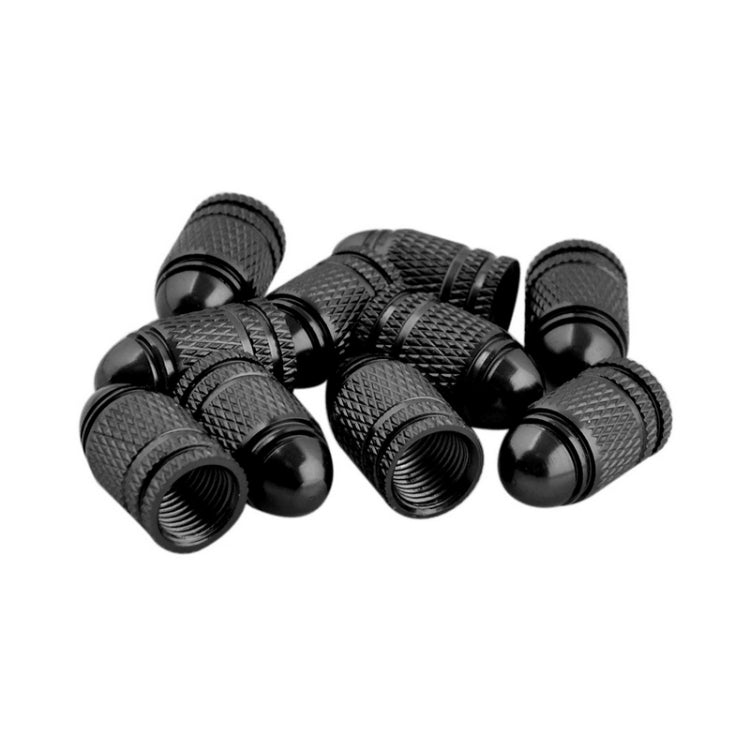 2 PCS Bicycle Aluminum Alloy Tire Valve Caps