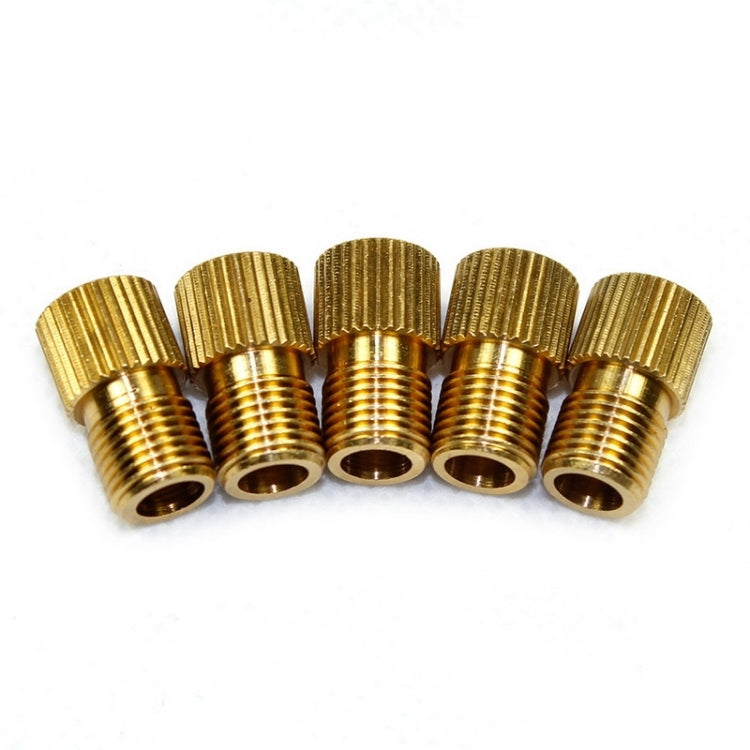 2 PCS Bicycle Presta to Schrader Valve Adapter Converters