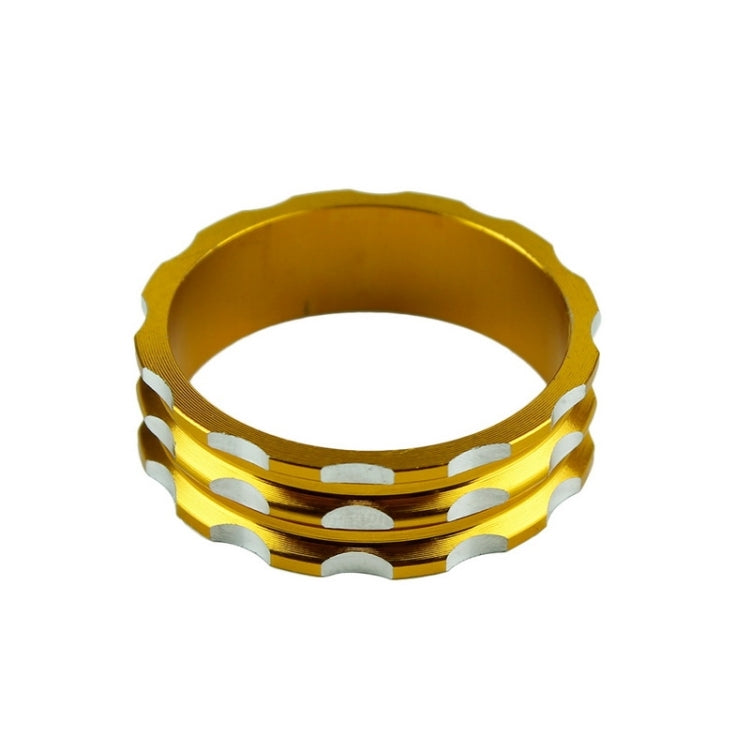 Bicycle Aluminum Toothed Headset Stem Spacer, Height: 10mm